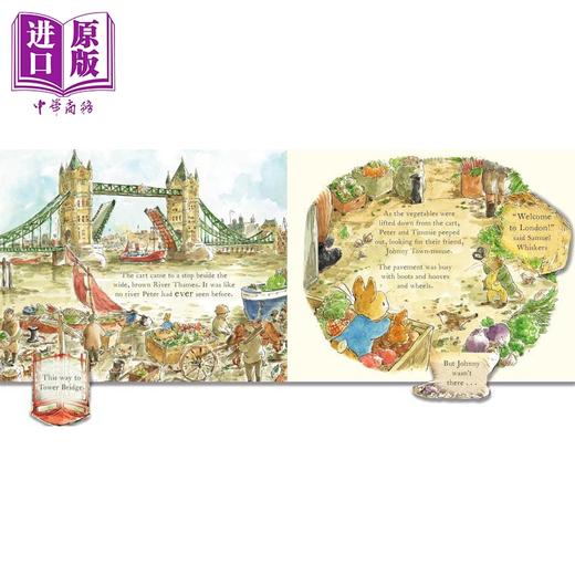 【中商原版】彼得兔去伦敦 Peter Rabbit Peter Rabbit Goes to London 英文原版 儿童绘本 图画故事书 亲子读物 进口童书 商品图2