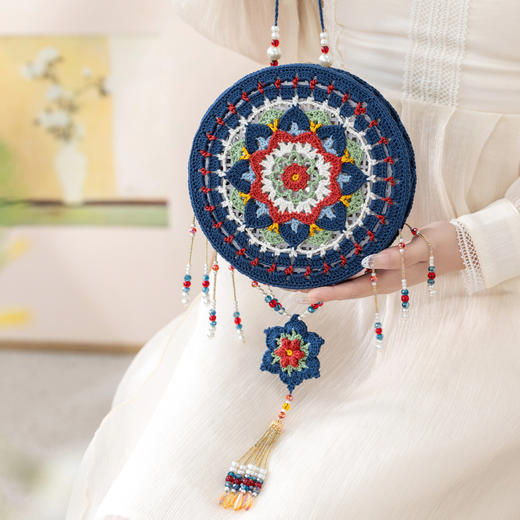 苏苏姐家昭宁锦绣花灯手工diy编织钩针毛线团自制创意材料包 商品图2