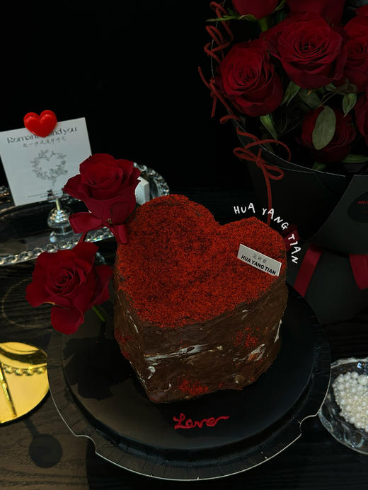 心有所属 · 红丝绒蛋糕（白色透明盒子包装） 商品图1