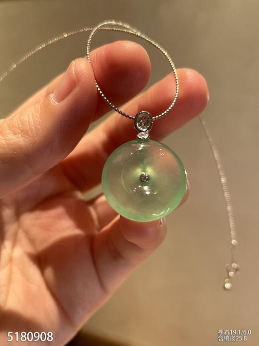 5180908，平安扣吊坠。具体价格微信咨询 商品图5