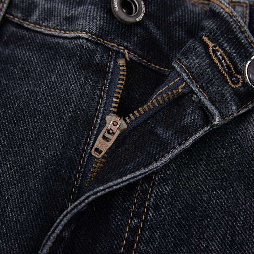 【新品上新】HX 春秋季水洗小直筒牛仔长裤Y201530001101 商品图8