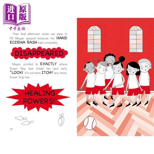 【中商原版】威格尔斯伯勒小学4 超级小狗 Wigglesbottom Primary Super Dog 英文原版 儿童短篇校园故事 小初文学 进口童书 商品图3