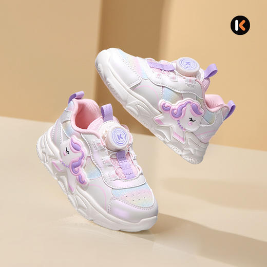 卡特兔童鞋儿童运动鞋女童2025秋季新品儿童鞋子防滑耐磨老爹鞋 商品图1