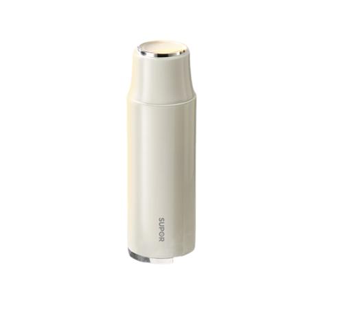 苏泊尔（SUPOR）得闲大师保温杯大容量泡茶焖茶水杯316L不锈钢磁吸杯盖礼物 600mL 羊脂玉-礼盒装60EC10【磁吸杯盖】 商品图0