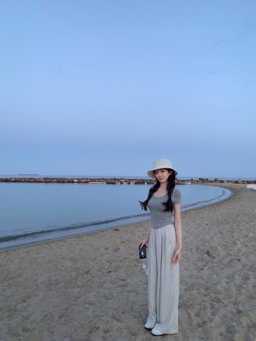 金蘑菇菇  灵动职场 夏日空气裤 / 自带肌理感 亲肤人棉 商品图6