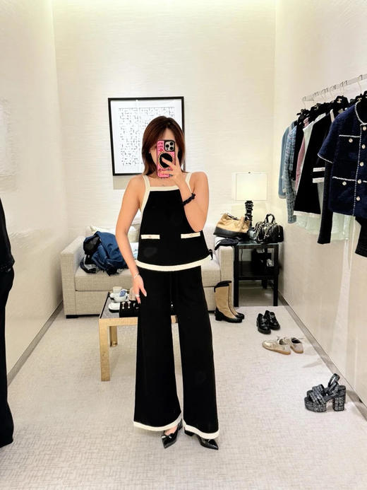 香奈儿25春夏新款手工坊系列拼色吊带（TM） 商品图8