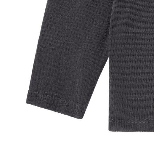 T4343SDSA秋季新款男士痞帅纯色亲肤玉米格设计圆领长袖T恤百搭时尚 商品图4