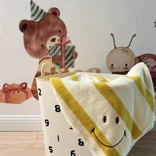 【十月会员日】风靡全球53年法国国际潮流设计品牌Smiley浴巾/毛巾/拖鞋合集系列~福利秒S款只有400套库存❗A 类婴幼儿纺织品标准！毛浴巾都是长绒棉材质，只要39💰起！⚡震惊价！ 商品图4