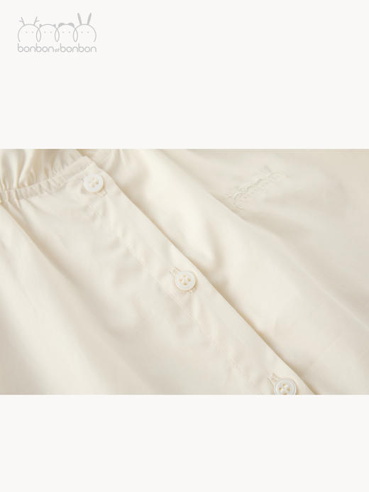 简约米白色衬衫 商品图4