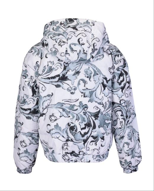 Versace 范思哲 男士双面穿可拆卸帽白鸭绒羽绒服12425 商品图5