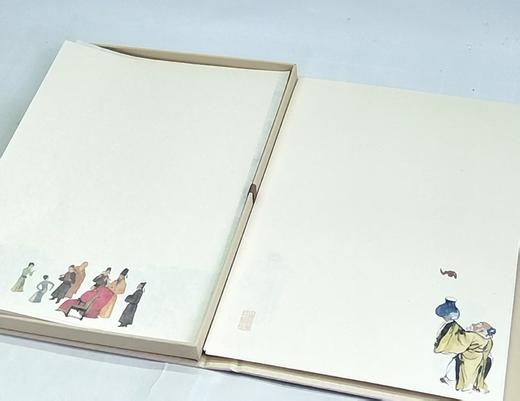 【中国经典笺谱大全】（典藏版）（全套十二种），出品：中国书店  规格：320mmx220mm 安徽泾县特制手工宣纸，每盒数量：100张，包装：礼品盒 售价：1860，可分售，单盒售价：155（全新包邮 商品图8