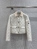 Monc* 25Fw早秋新款 菱形绗缝夹棉短款棉服小外套（ZY*MM） 商品缩略图6
