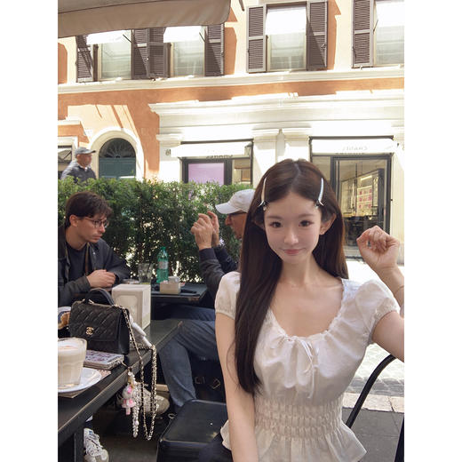 金蘑菇菇 fifi的少女时代 / 招牌法式top 自然系少女感 商品图1