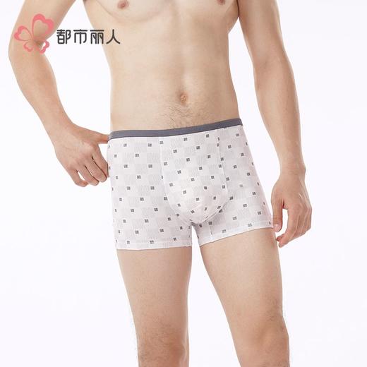 都市丽人内裤男士内裤50S棉拉架内裤小包根平角内裤男内裤FKHC39 商品图1