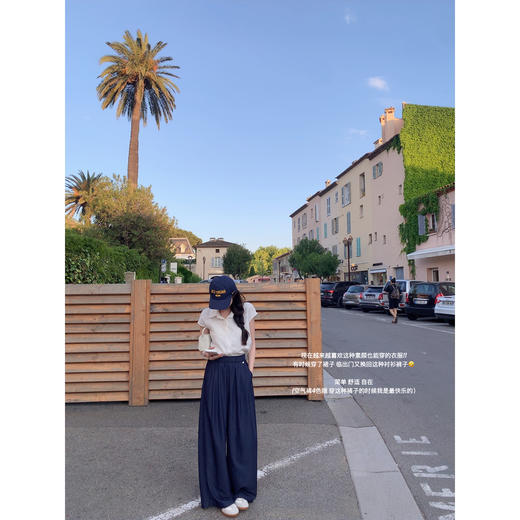 金蘑菇菇  灵动职场 夏日空气裤 / 自带肌理感 亲肤人棉 商品图1