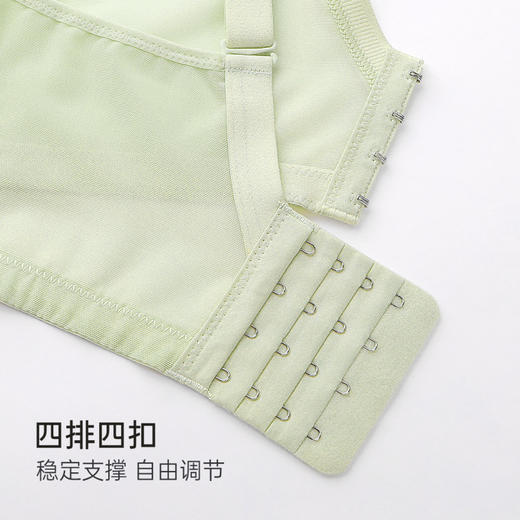 花藤月影 文胸(VIP)【大胸显小 7A抑菌】轻薄聚拢收副乳调整型薄款蕾丝文胸 商品图7