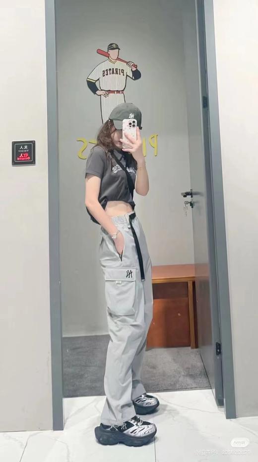 D082125秋季户外爬山防水腰带冲锋裤男女直筒休闲工装长裤 商品图4