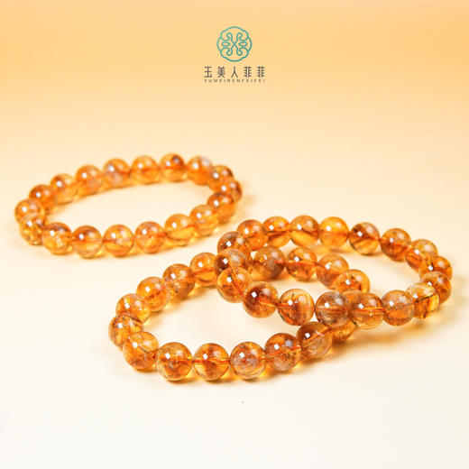 D水晶单圈-黄塔晶圆珠单圈11mm 商品图0