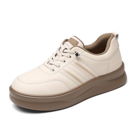 真皮休闲皮鞋舒适软底商务通勤单鞋中年爸爸鞋子2025新款秋季5Q6537-15T 商品图3