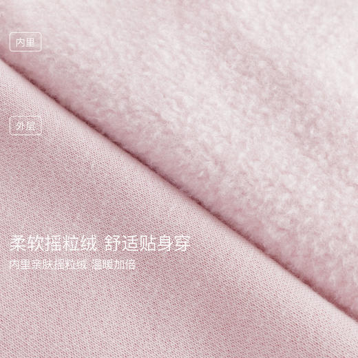 马克珍妮女童加绒加厚连帽卫衣外套2025年秋装新款551552 商品图4