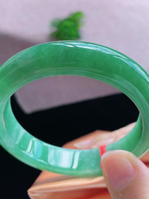 55.5正圈翡翠手镯 商品图0