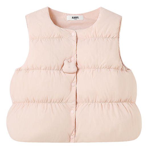 【实体店同款】女童羽绒马夹冬季新款安奈儿童装XG542074 商品图6