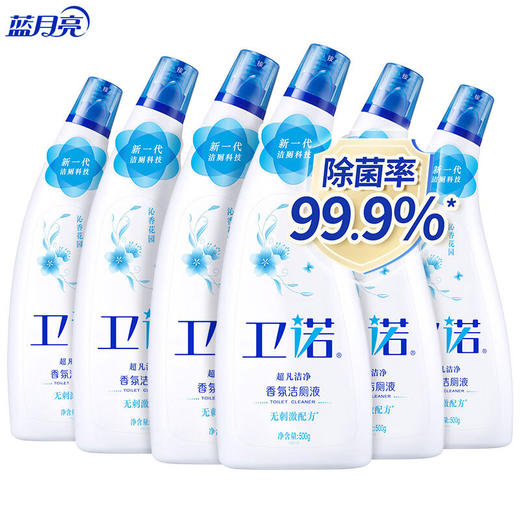 蓝月亮卫诺沁香花园香氛洁厕液500g*6瓶套装 商品图0
