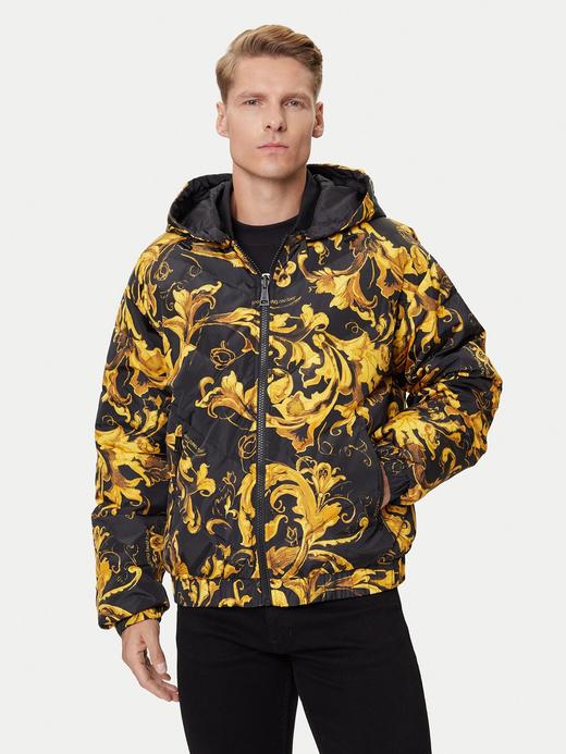 Versace 范思哲 男士双面穿可拆卸帽白鸭绒羽绒服12425 商品图11