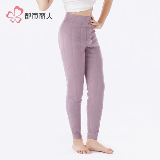 都市丽人打底裤女童保暖裤双面磨毛多层打底裤厚九分裤童裤JLH4A3 商品图2