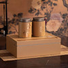 大师茶【浅胡桃木.2大圆罐+茶勺】25元1套.整箱12套 商品缩略图1