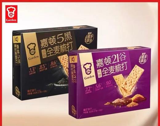 嘉顿5黑全麦梳打饼干432g 22222244 商品图0