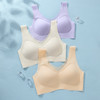 忆夏浅浅 舒适文胸(VIP)【轻薄无痕 凉感内衣】透气无钢圈粉底液隐形聚拢美背内衣 商品缩略图10