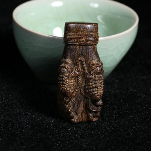 BC.GC5-8.18-2   正区文莱沉水金蝉挂件， 12.80g 商品图0