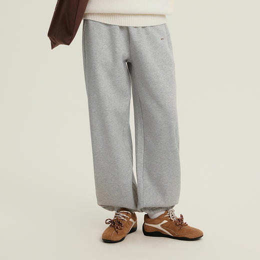 笛莎Deesha青少年女童裤子2025冬季女童太阳丝舒绒束脚裤 商品图3