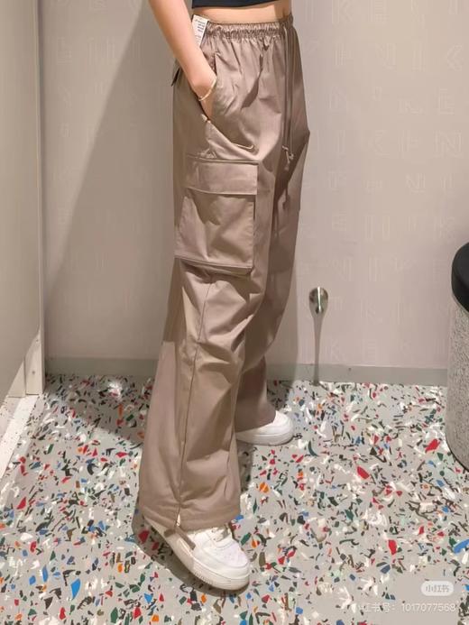 D082123单勾印花大口袋工装休闲长裤束脚卫裤 商品图7