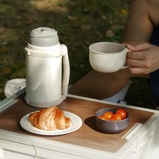 乐扣乐扣（LOCK&LOCK）保温壶户外旅行手提广口壶 商品图6