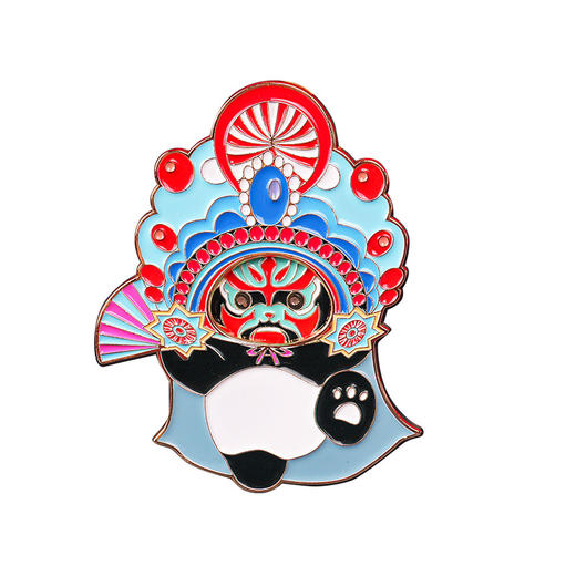 【熊猫变脸可动金属冰箱贴】川渝川剧可滑动变脸四川成都特色重庆纪念品伴手礼物国潮 商品图4