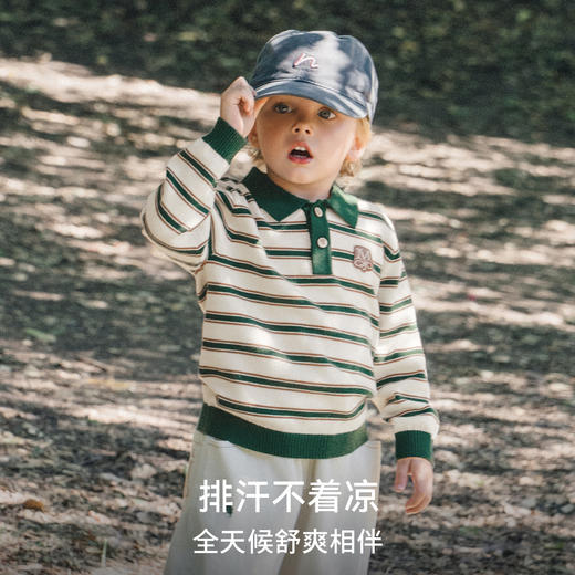 【宝宝服饰】嫚熙童装儿童毛衣男女童羊毛针织衫秋款上衣 商品图2