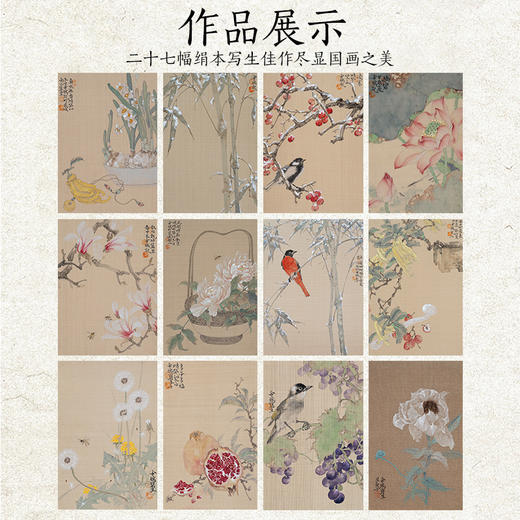 闲云水墨 绢本写生画片集 刘金瑞宋画国画画片临摹鉴赏画集画册 诗词国画配图装饰画 商品图1