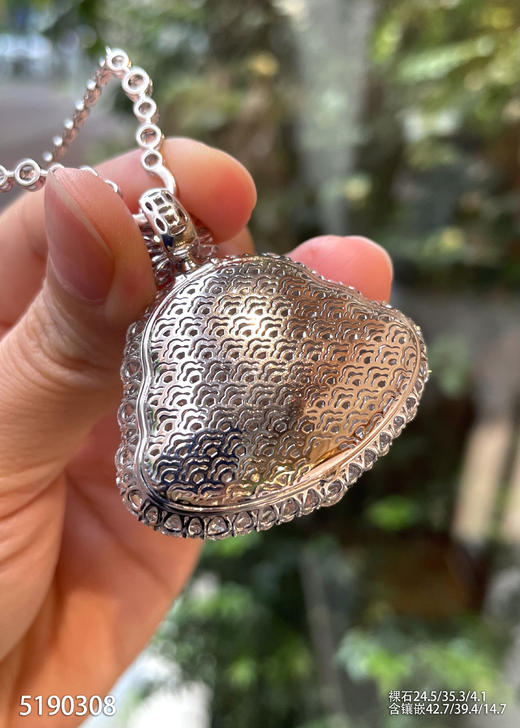 玻璃种佛公吊坠。99999【5190308】 商品图5