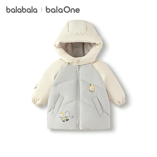 巴拉巴拉balaOne儿童羽绒服女童宝宝厚款保暖冬季男童上衣2025新 商品图4