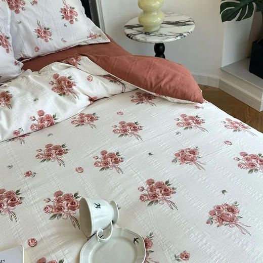 苏童竹纱棉四件套， 家居的标配，新工艺竹纱棉面料，谁睡谁沦陷！【下单3-7天内发货】【G】 商品图3