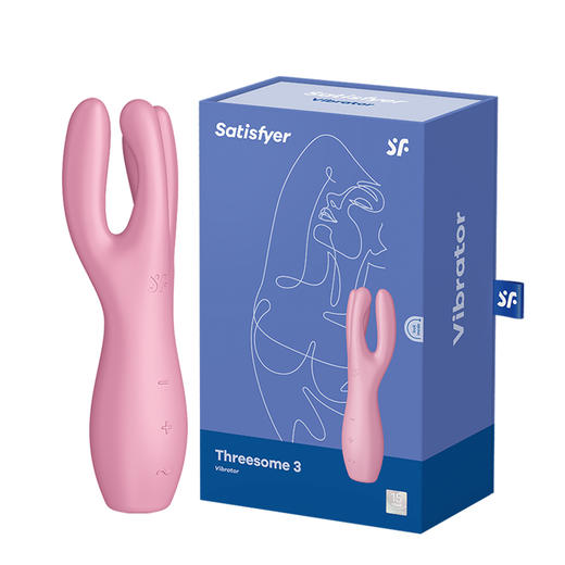 Satisfyer Threesome 3 三人游3代震动器女用情趣玩具 商品图0