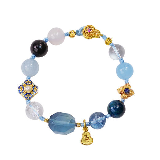 【普陀山】五行全能多宝-水 | 水润 · 灵韵宝串  七月初一师傅手工款 商品图4