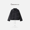 COCO ZONE 刘一一 "气球风衣"超时髦巴恩风翻领外套 CD2A1971 商品缩略图0
