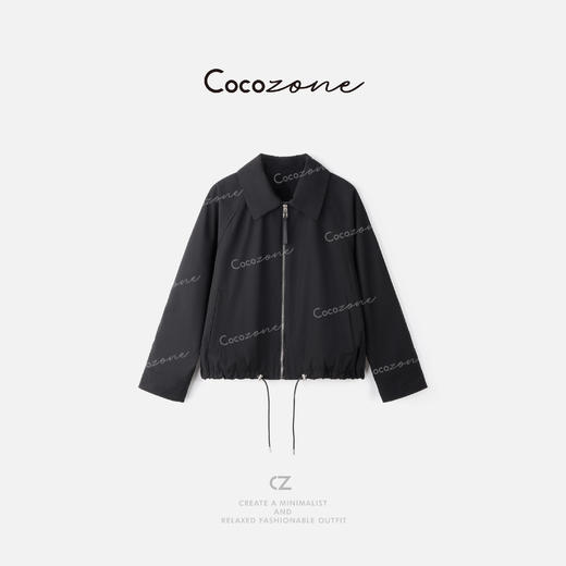 COCO ZONE 刘一一 "气球风衣"超时髦巴恩风翻领外套 CD2A1971 商品图0