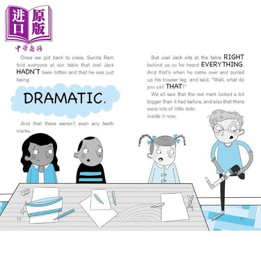 【中商原版】威格尔斯伯勒小学2 泳池里的鲨鱼 Wigglesbottom Primary The Shark in the Pool 英文原版 儿童短篇故事小初文学 商品图1