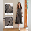 OLrain欧芮儿法式假两件连衣裙女秋季2025新款收腰显瘦通勤长裙子 商品缩略图2