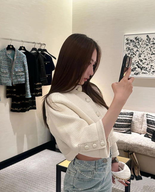 香奈儿 新款粗针针织短款外套（TM） 商品图6