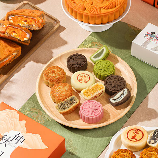 雅觅-秋水长天·仲秋月 月饼礼盒【产地直发】 商品图3